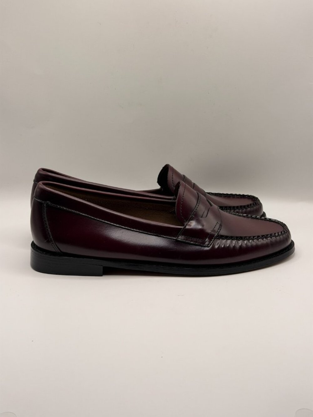 G.H.BASS Womens Whitney Weejuns® Wine Penny Loafer Sz 11 - Picture 5 of 10